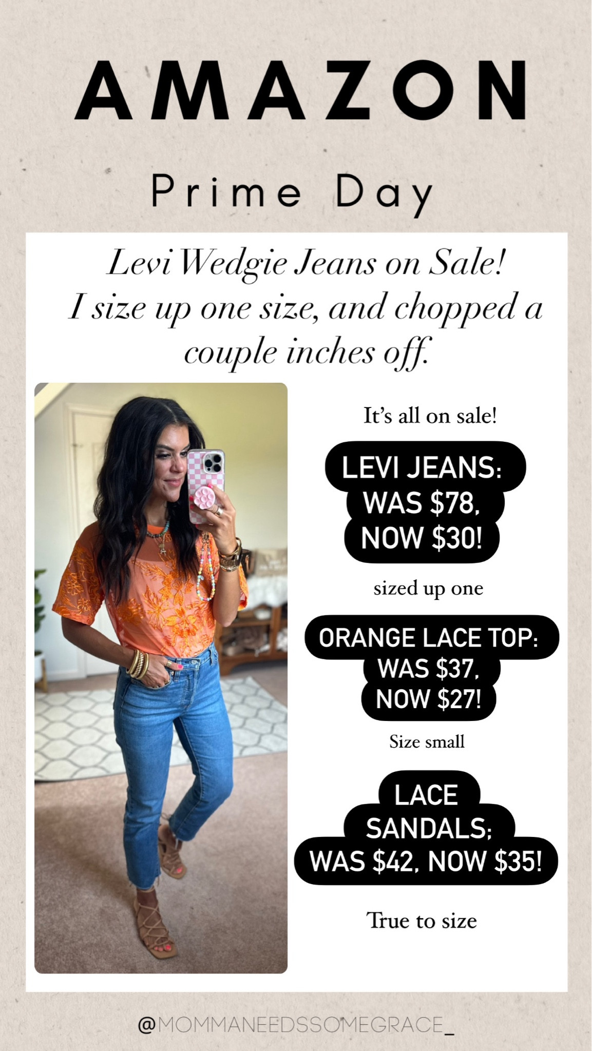 Another Levi Jean on sale along with most other items in this outfit!

#LTKFindsUnder100 #LTKSaleAlert