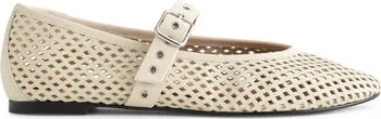 The Remy Perforated Mary Jane Flat (Women) | Nordstrom