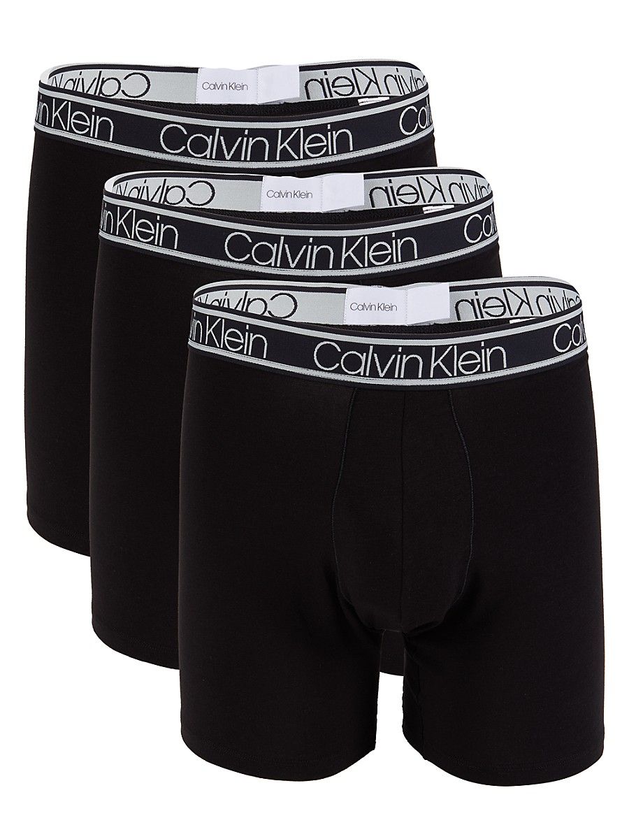 Calvin Klein Men's 3-Pack Boxer Briefs - Black - Size S | Saks Fifth Avenue OFF 5TH