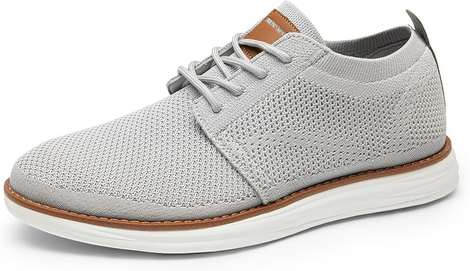 Bruno Marc Men's KnitFlex Breeze Mesh Sneakers Oxfords Lace-Up Lightweight Casual Walking Shoes | Amazon (US)