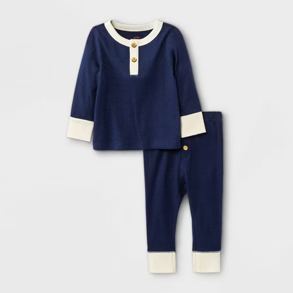 Baby Boys' 2pc Rib Top & Bottom Set - Cat & Jack™ | Target