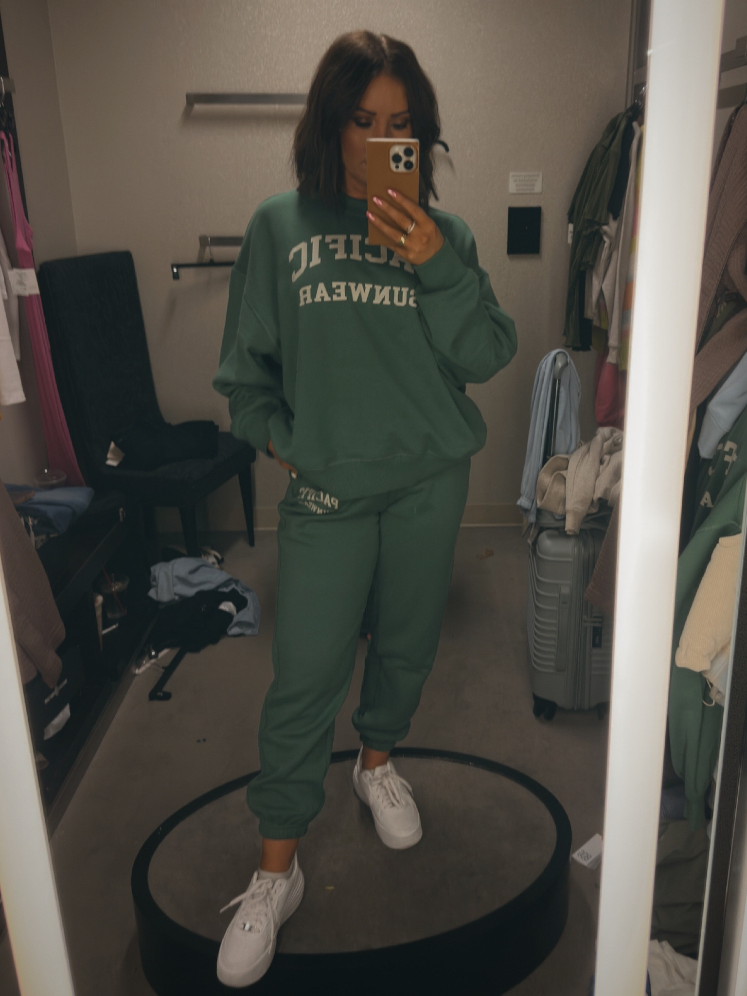 Size xs small in top and bottom 

#LTKstyletip #LTKxNSale #LTKsalealert