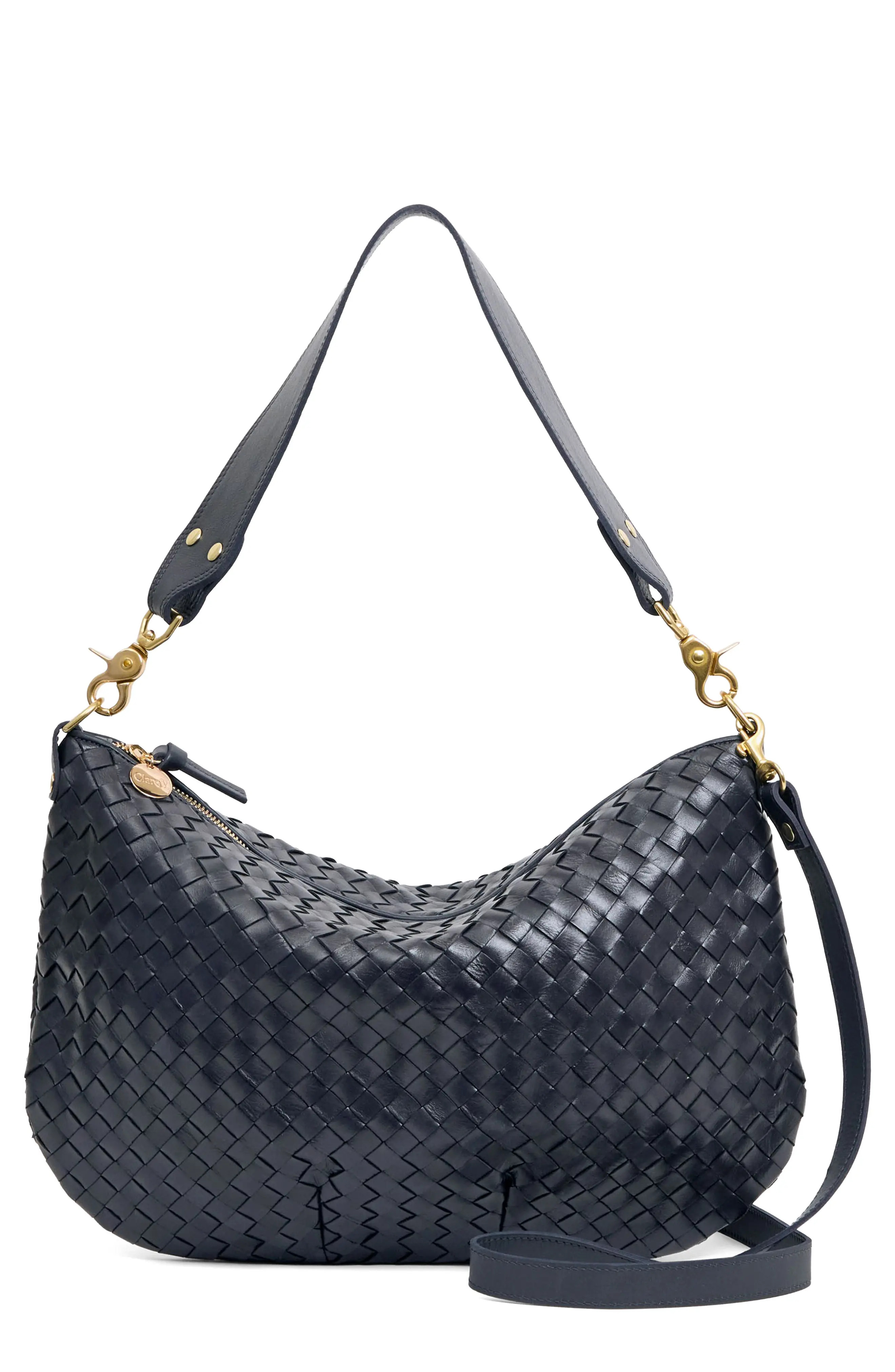Clare V. Moyen Woven Leather Messenger Bag (Women) | Nordstrom | Nordstrom