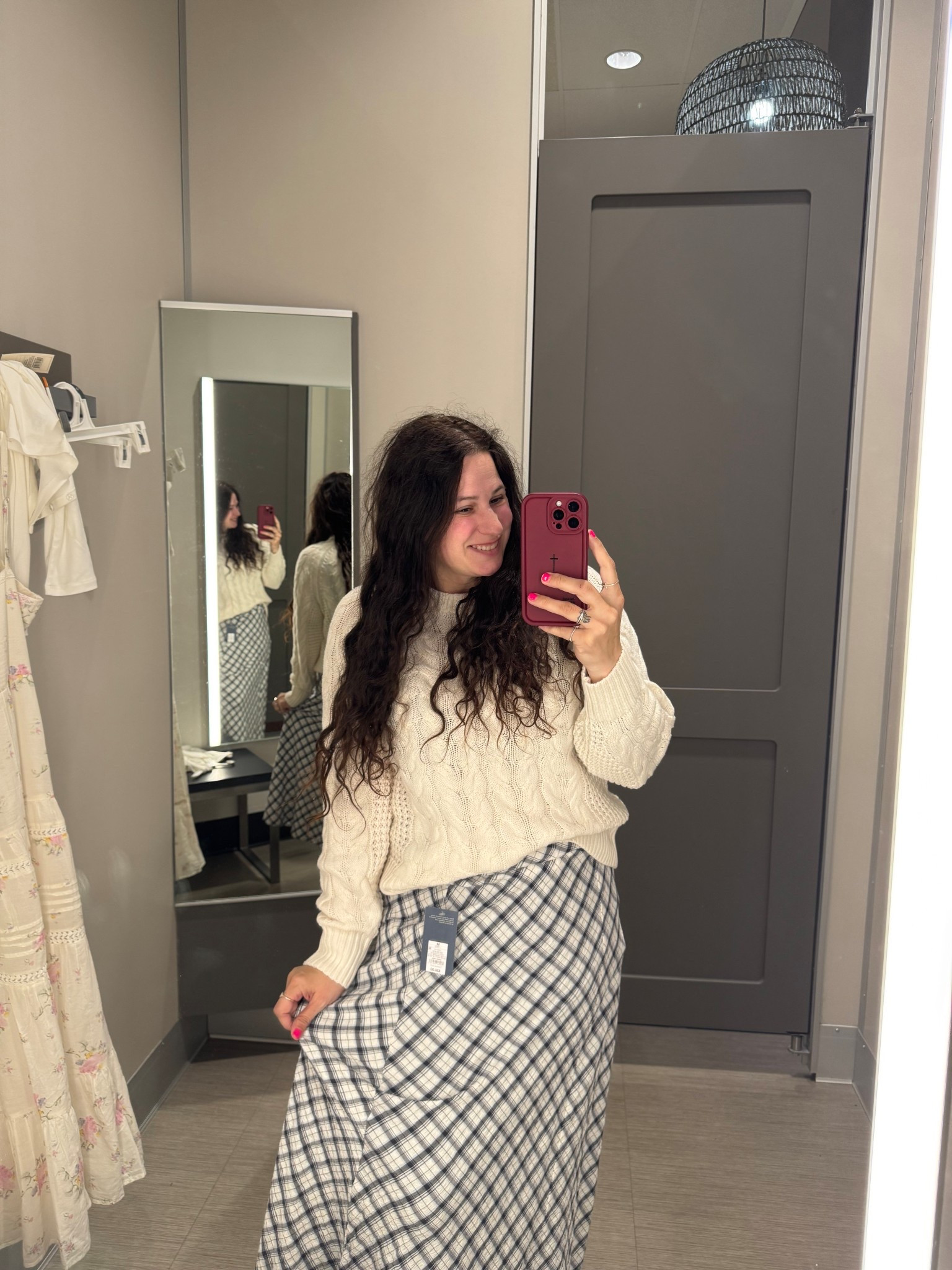 Cozy knit sweater and skirt for these chilly spring nights while still looking 👀 cute and put together. ✨

#LTKgrwm #LTKmomlife #LTKdayinmylife