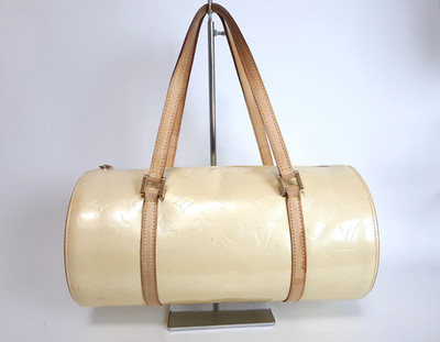 Louis Vuitton Vernis Bedford Hand Bag M91331 Monogram Yellow VI0095 | eBay US