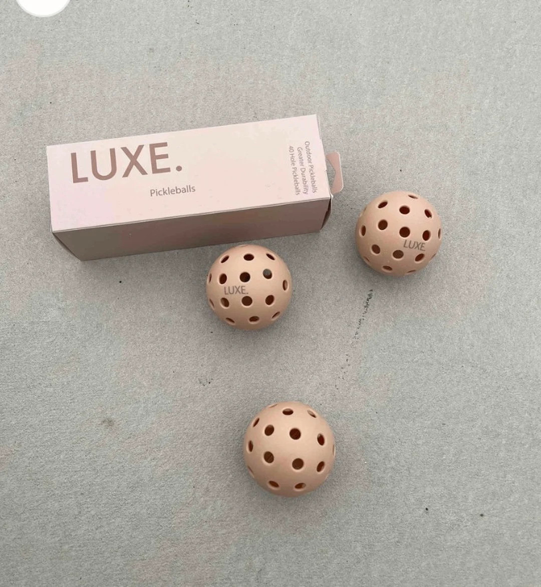 New Tan Pickleballs Pack of 3 - Etsy | Etsy (US)