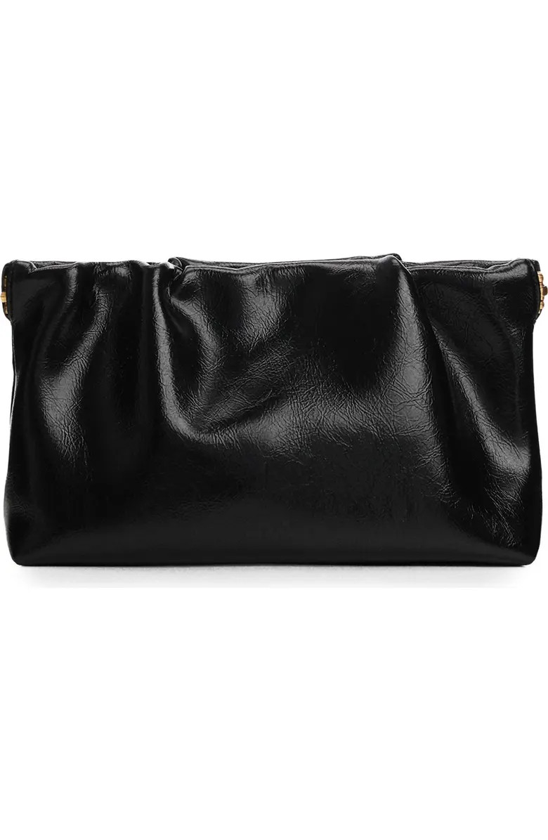 MANGO Feria Faux Leather Clutch | Nordstrom | Nordstrom