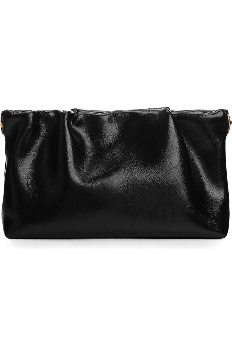 MANGO Feria Faux Leather Clutch | Nordstrom | Nordstrom