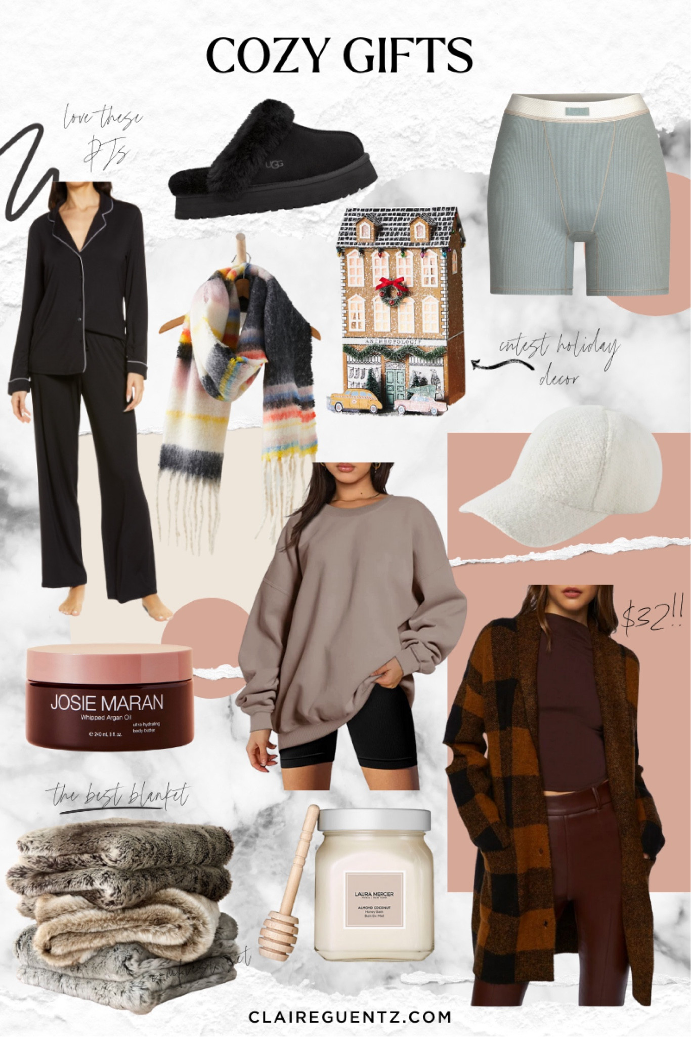 Gift Guide, gifts for her, cozy gifts 

#LTKGiftGuide #LTKsalealert #LTKunder50