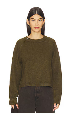 Sanctuary Zip It Sweater in Dirty Martini from Revolve.com | Revolve Clothing (Global)