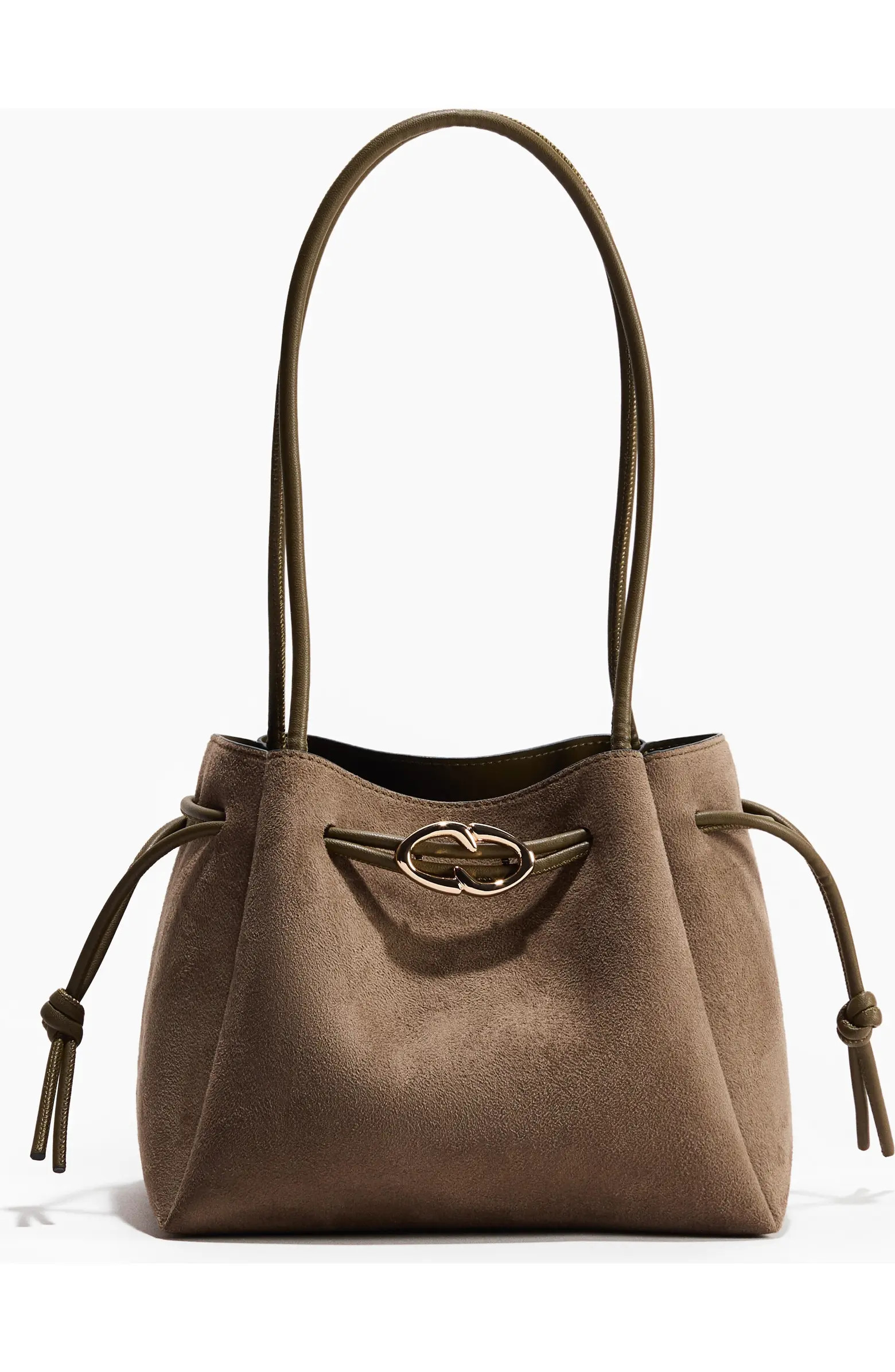 H&M Drawstring-detail Shoulder Bag | Nordstrom | Nordstrom