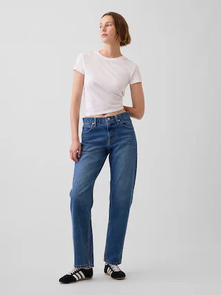 Mid Rise Straight Taper Jeans | Gap (CA)