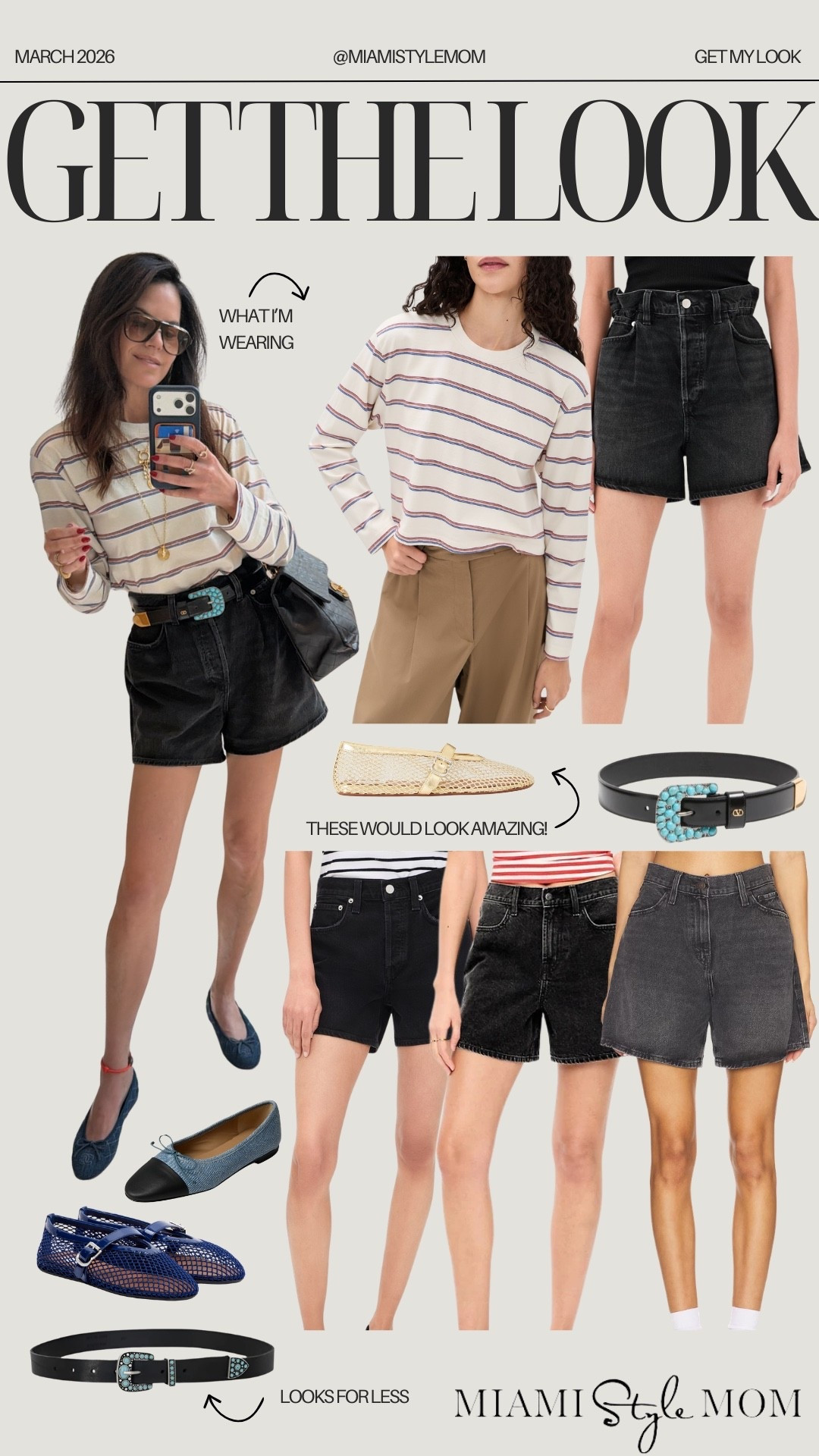Get my look! Also linked looks for less of my exact outfit! 

Women’s fashion, spring fashion, spring style, spring outfits, spring outfit inspo, spring ootd, women’s spring outfit, winter to spring style, winter to spring transitional outfit, chic style, mom fashion, mom style, denim shorts, wide leg shorts 




#LTKootd #LTKOver40 #LTKspring