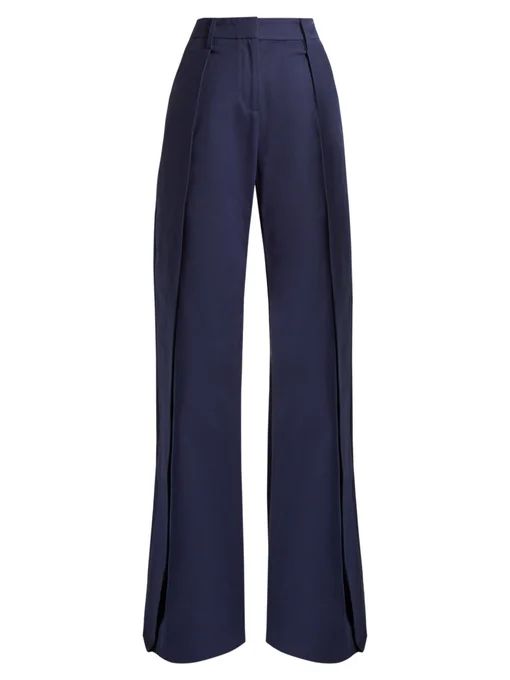 Side-slit wide-leg trousers | Palmer//harding | Matches (US)