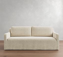 Maxine Slipcovered Sofa (56"–80") | Pottery Barn (US)
