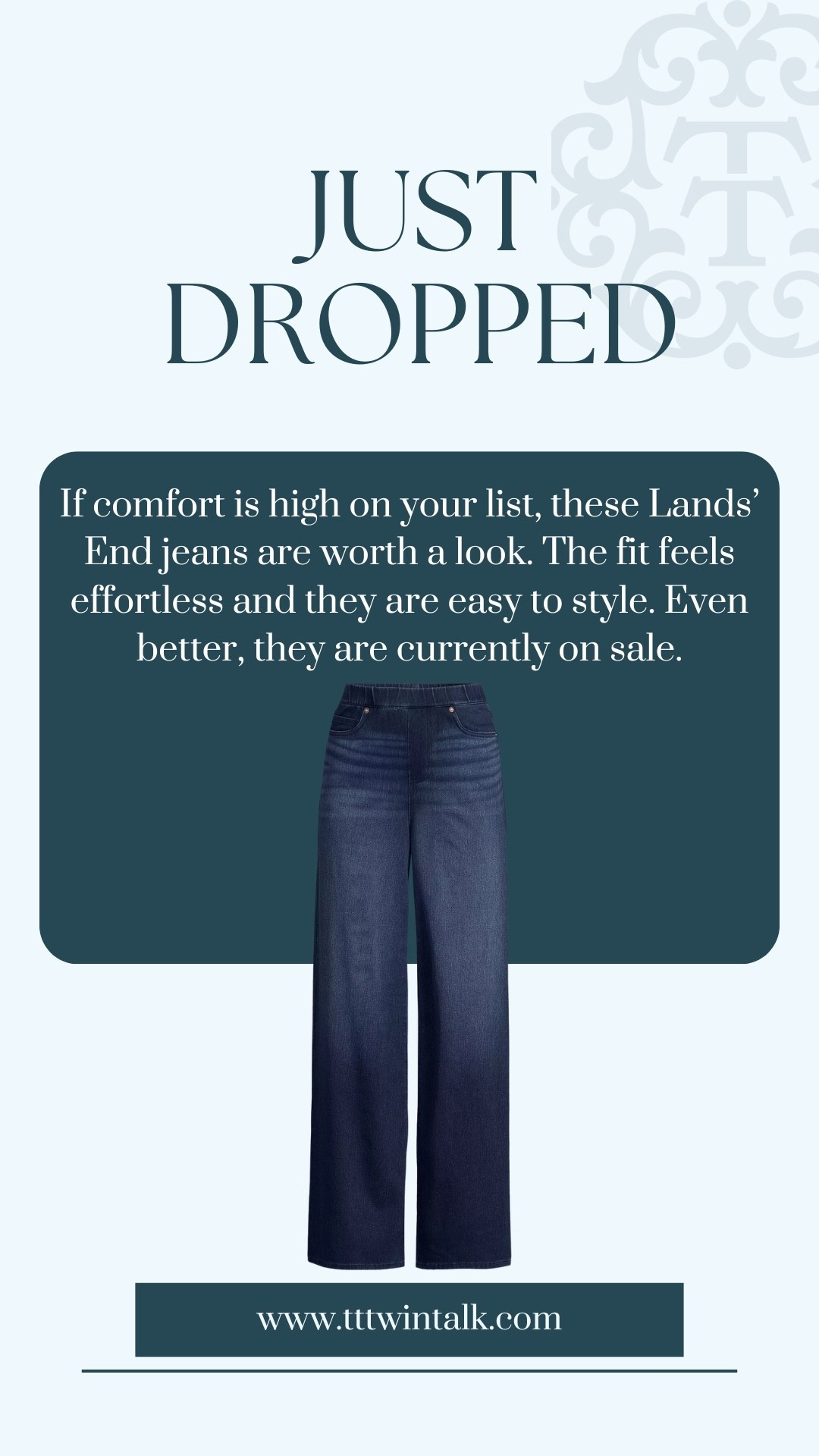 If comfort is high on your list, these Lands’ End jeans are worth a look. The fit feels effortless and they are easy to style. Even better, they are currently on sale.

#LTKMidsize #LTKSeasonal #LTKOver40