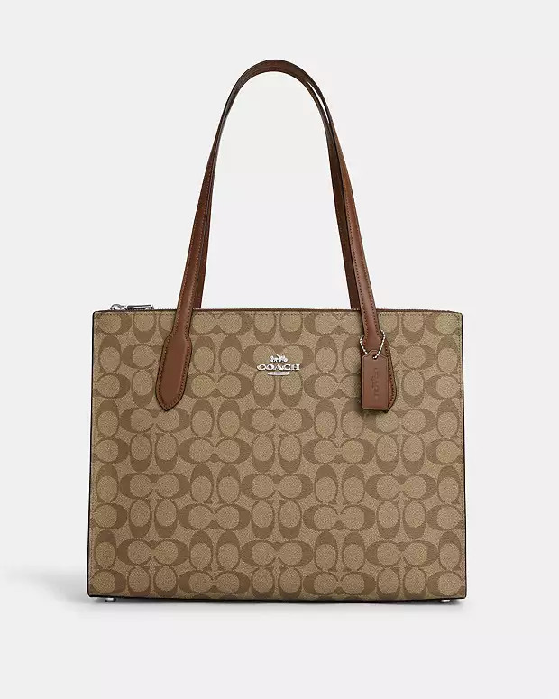 Nina Tote In Signature Canvas | Coach Outlet US