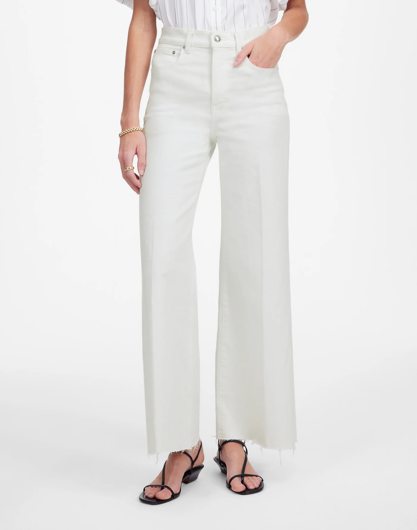 Flared Wide-Leg Crop Jeans | Madewell