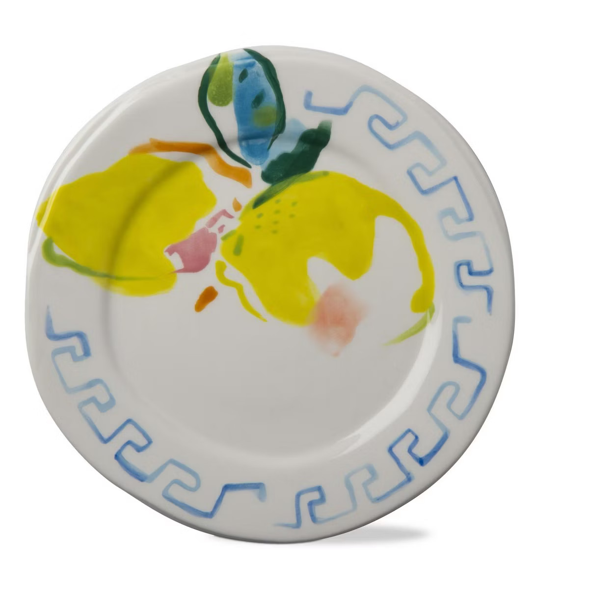 tagltd Dolce Vita Lemons Appetizer Plate Dinnerware Serving Plates | Target