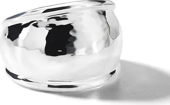 Classico Hammered Sterling Silver Dome Ring | Nordstrom