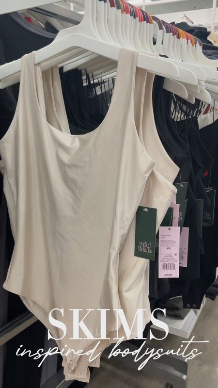 Skims inspired bodysuits from Target! Shiny and sleek feeling which also super flattering on! $18 each. Comes in 2 colors.

Spring outfit. Workwear. Date night outfit. 

#LTKfindsunder50 #LTKSeasonal #LTKstyletip