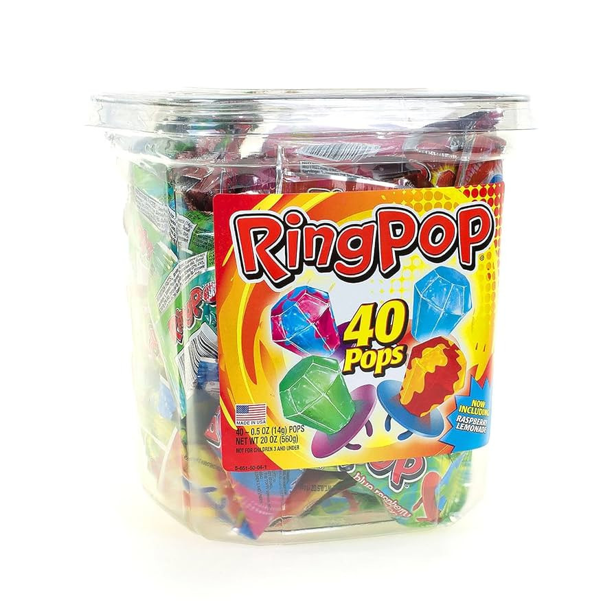 Candy Ring Pops: 40 Count | Amazon (US)