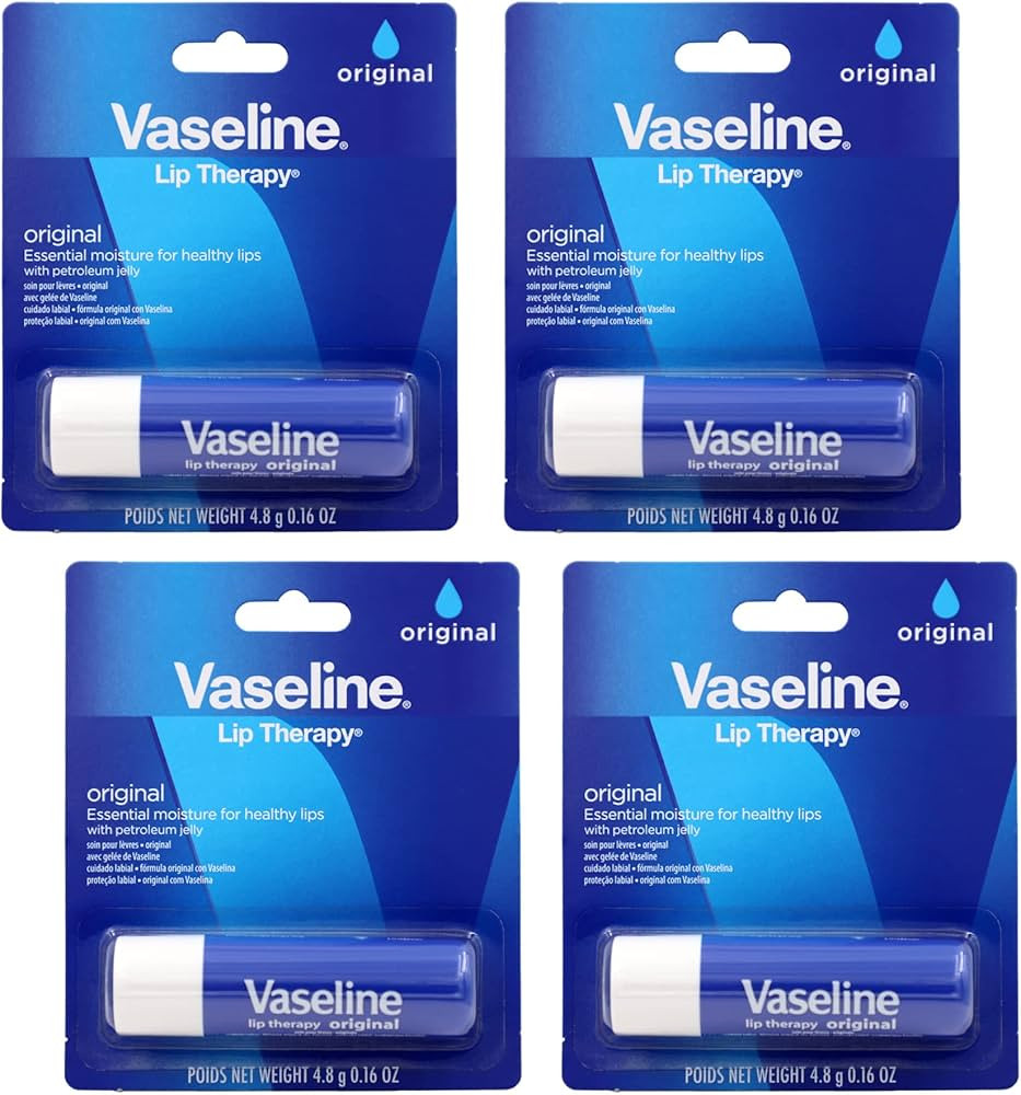 Vaseline Lip Therapy Care Original, Fast-Acting Nourishment, Ideal for Chapped, Dry, Cracked, or ... | Amazon (US)