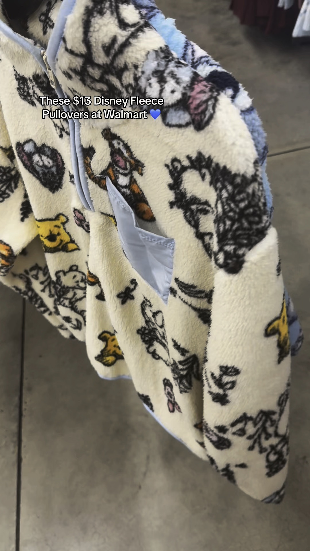 $13 Fleece Disney Pullovers at Walmart 