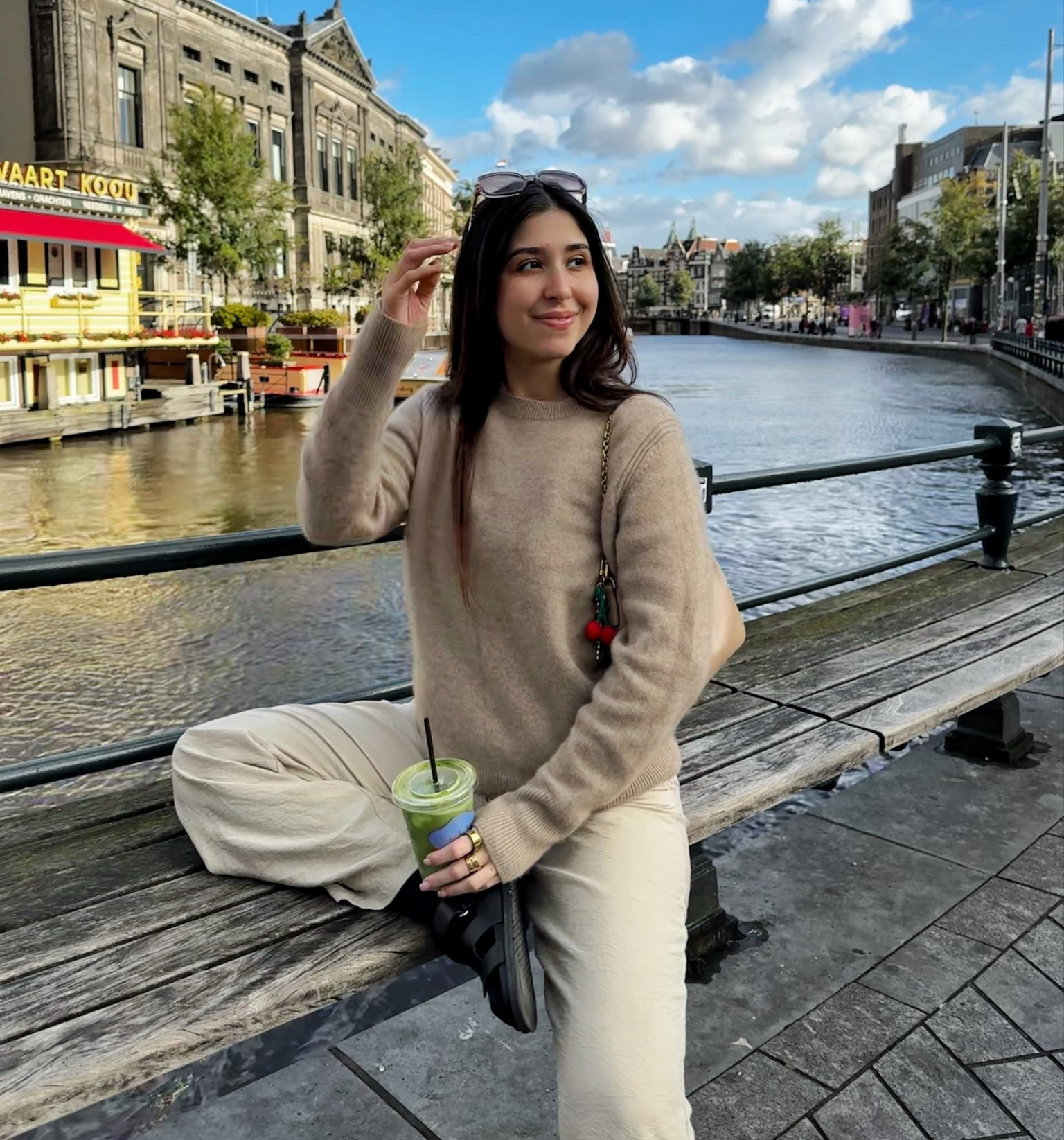 cozy outfit in Amsterdam. A good cashmere sweater will always keep you warm 

#LTKTravel #LTKPetite #LTKStyleTip