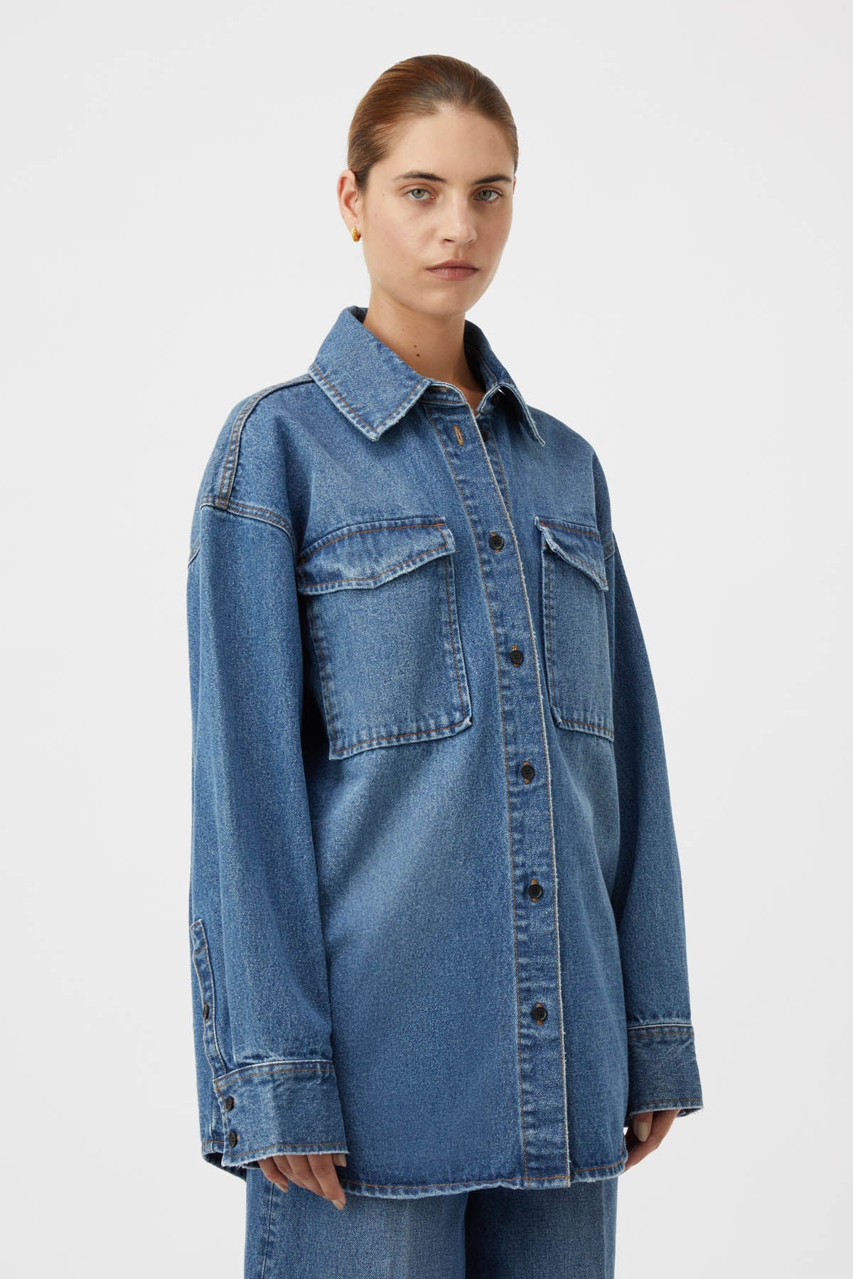 Blanca Overshirt | CAMILLA AND MARC (ANZ)