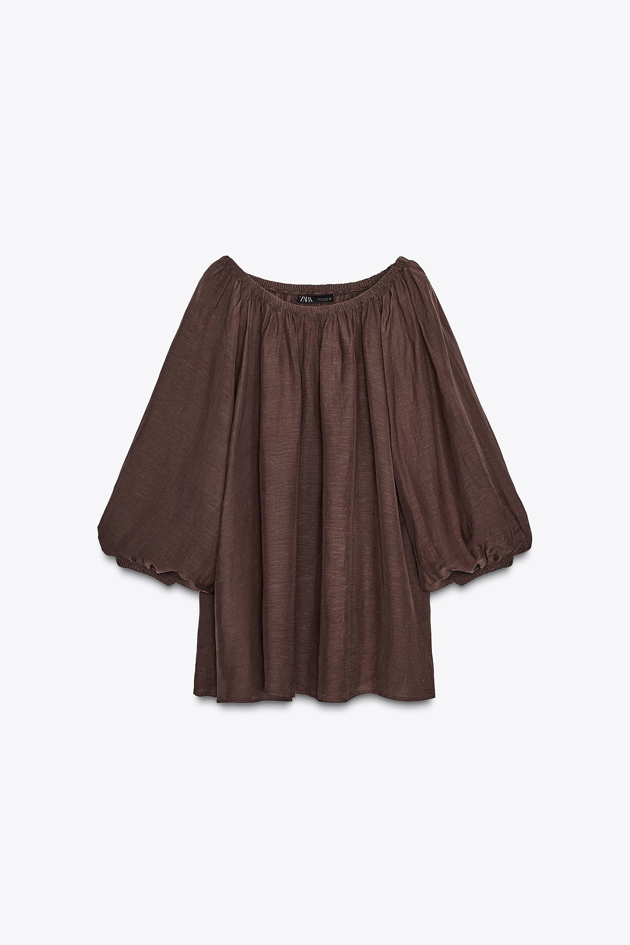 ZW COLLECTION OFF-THE-SHOULDER TOP | Zara UK