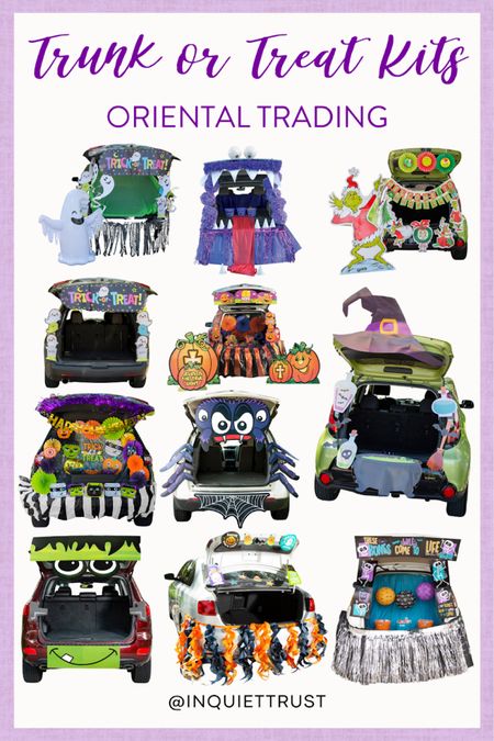 Oriental Trading's trunk or treat kits will make your Halloween more fun! 
#halloweenprep #halloweenfinds #cuteideas #halloweendecor

#LTKstyletip #LTKHalloween #LTKSeasonal