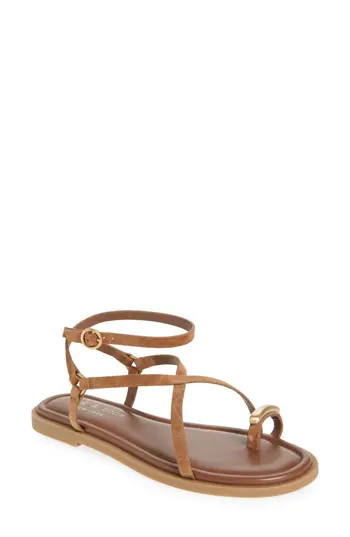 rag & bone Geo Ring Ankle Strap Sandal in Umber Sand at Nordstrom Rack, Size 6.5Us / 36.5Eu | Nordstrom Rack