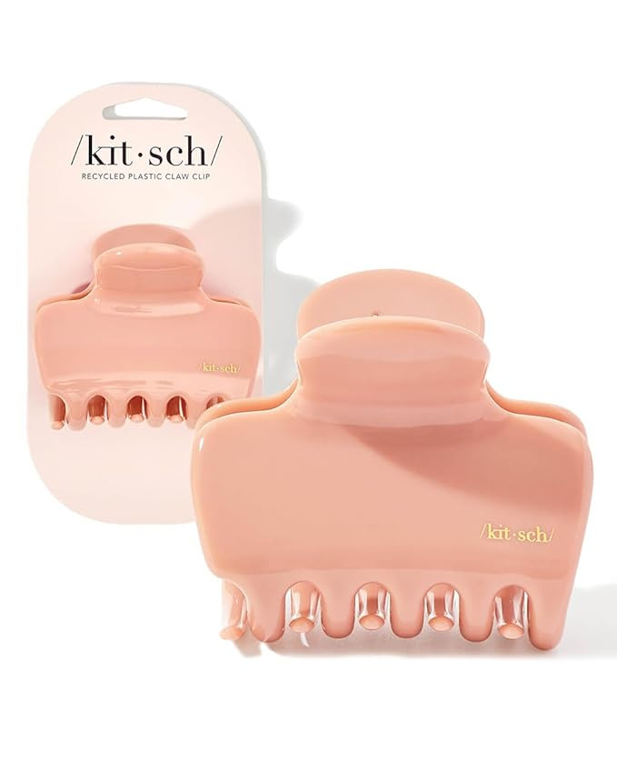 Kitsch Recycled Plastic Puffy Medium Claw Clips, Claw Clips for Thick & Thin Hair, Hair Accessori... | Amazon (US)