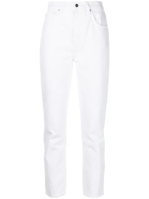 high-rise Sonya straight jeans | Farfetch (UK)