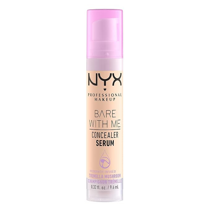 NYX PROFESSIONAL MAKEUP Bare With Me Concealer Serum, Up To 24Hr Hydration - Fair | Amazon (US)