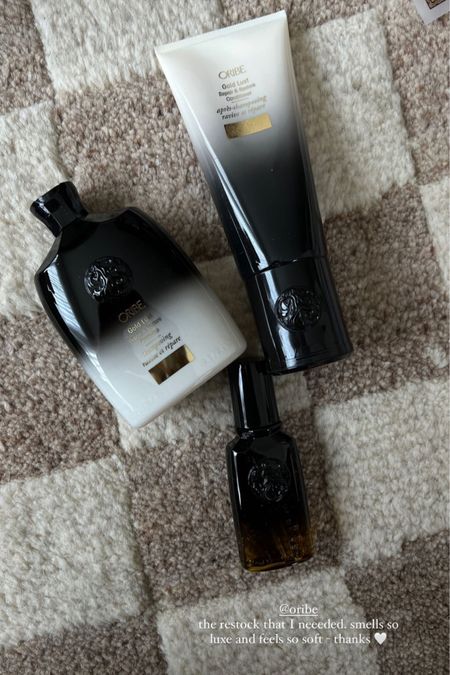 Restock of Oribe Gold Lust hair care - nourishing hair oil, repair and restore shampoo and conditioner - beauty favorites available on Sephora 

#LTKunder100 #LTKbeauty #LTKSeasonal