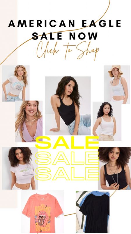 Shop my favorite tops- on sale now! Don’t miss out #americaneaglesale #deals #shopltk

#LTKsalealert #LTKstyletip #LTKunder50