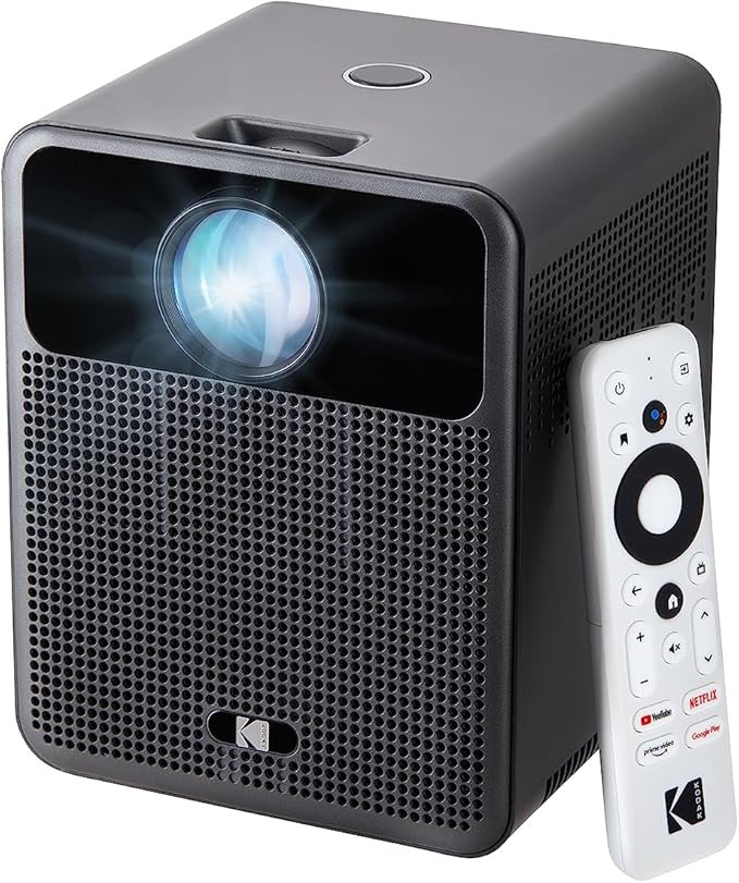 KODAK FLIK HD10 Smart Projector | Android TV 1080P FHD Video Projection System with Google Assist... | Amazon (US)