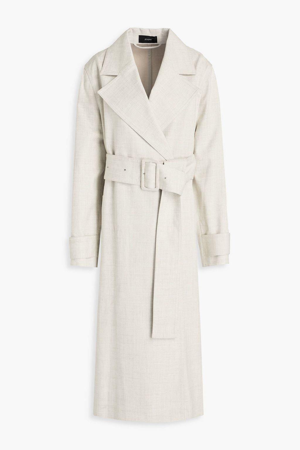 JOSEPH Charah belted mélange woven trench coat | Sale up to 70% off | THE OUTNET | The Outnet (UK and Europe)