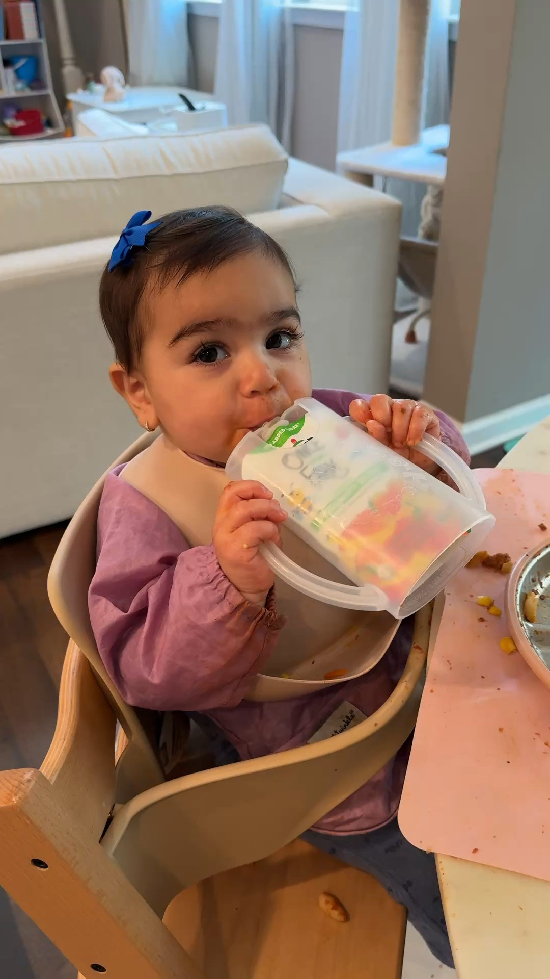 We love giving smoothies to our baby with this smoothie holder! It’s easy for her to hold and she can’t squeeze and spill the pouch! Also linked other feeding favorites down below too. 

baby feeding, baby high chair, high chair, baby must haves, baby registry, baby girl, baby must have, amazon baby must have, baby registry must have, baby girl must haves, baby boy must haves, amazon baby, amazon baby registry, baby amazon, mom favorites, 

#LTKmomlife #LTKKids #LTKBaby