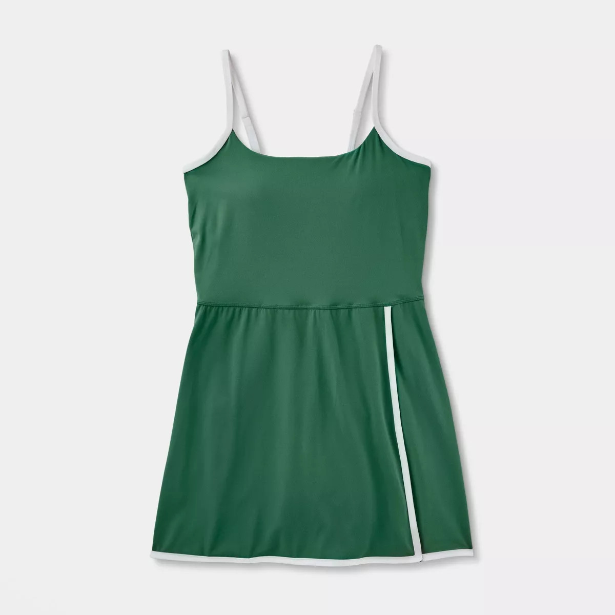 Women's Everyday Soft Wrap Active Dress - All In Motion™ Dark Green XXL | Target