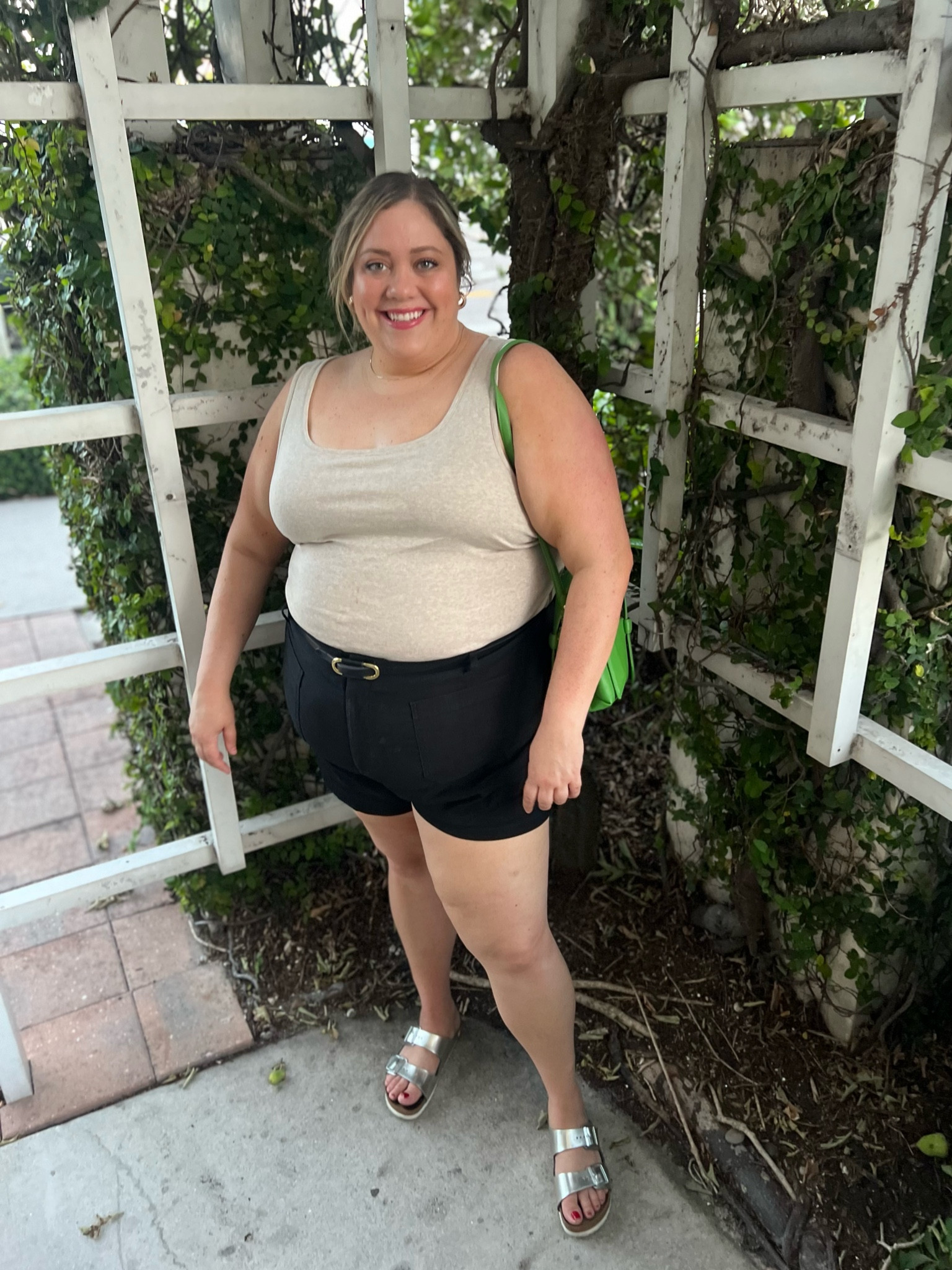 Love these Anthro shorts that also come in plus size. So comfortable! 

#LTKunder100 #LTKfit #LTKcurves