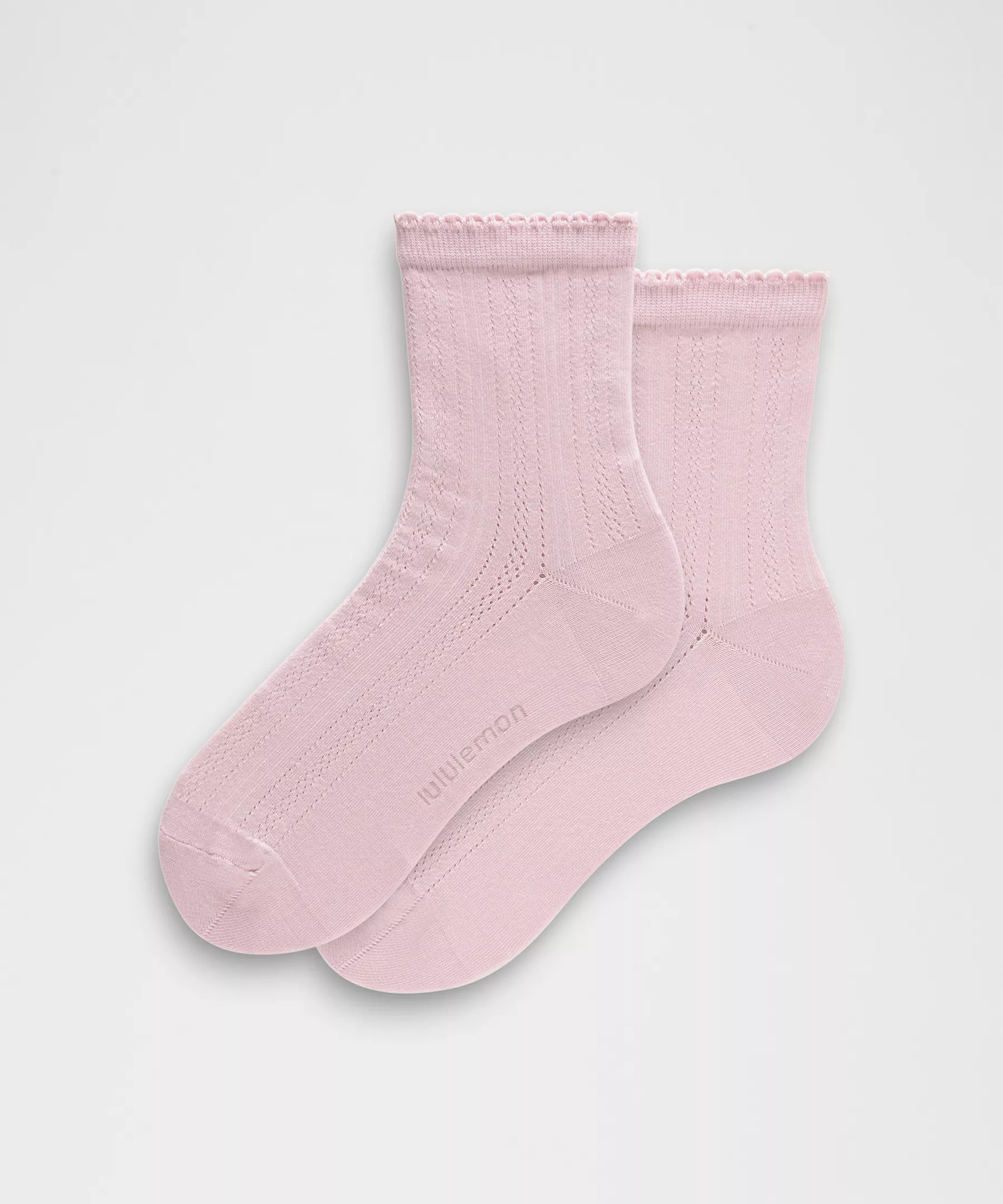 Unisex Pointelle Quarter Socks | Men's Socks | lululemon | Lululemon (US)