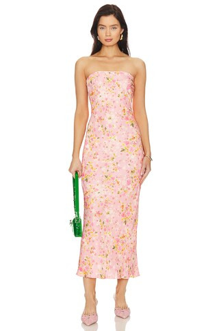 RESA Anna Strapless Dress in Jasmine from Revolve.com | Revolve Clothing (Global)