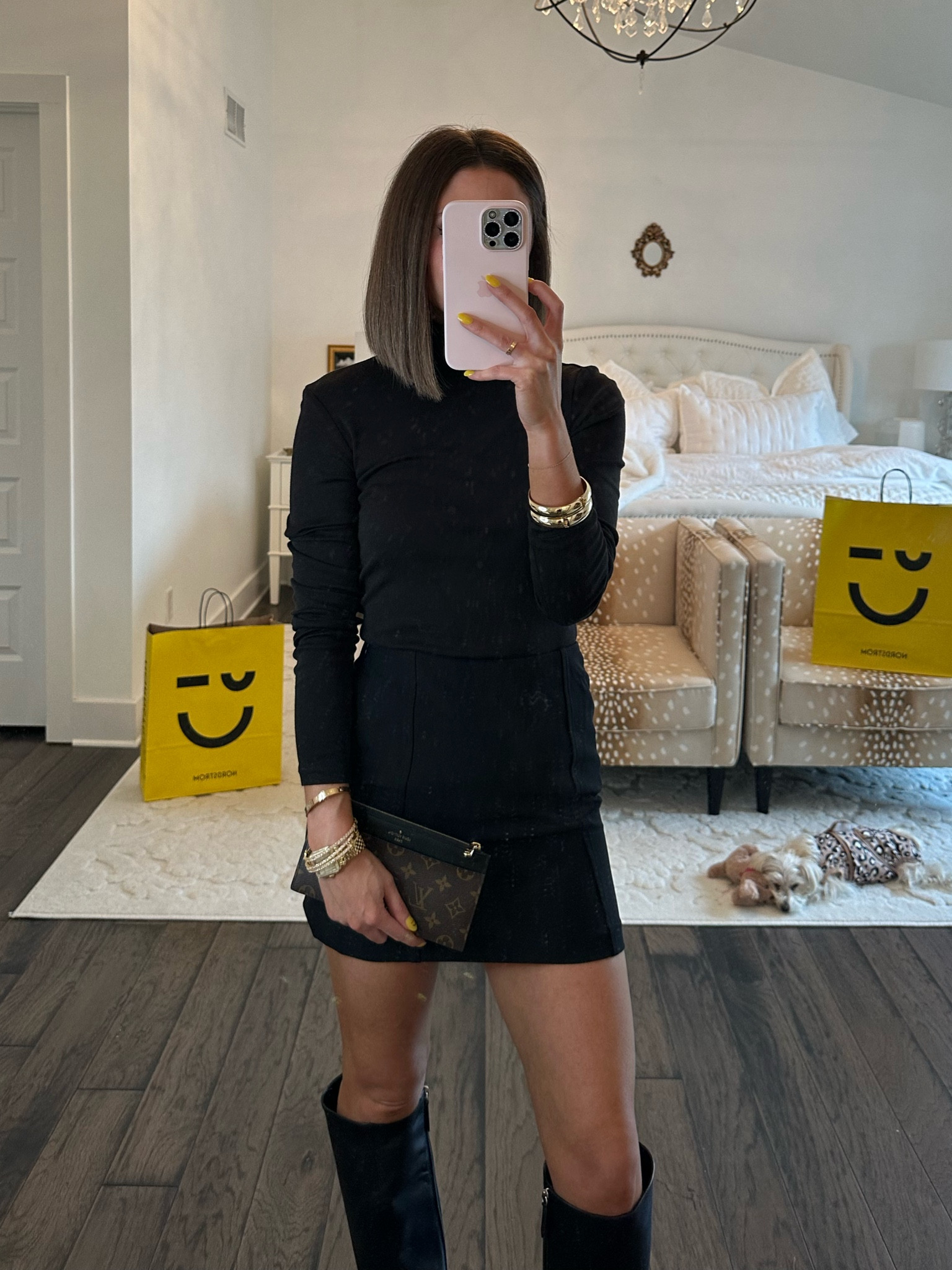 splendid turtleneck (sized up one to small)
open edit skirt (tts, xs)


#LTKunder100 #LTKxNSale #LTKstyletip