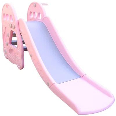 Kids Car Slide TR LAYNE Color: Pink/Gray | Wayfair North America