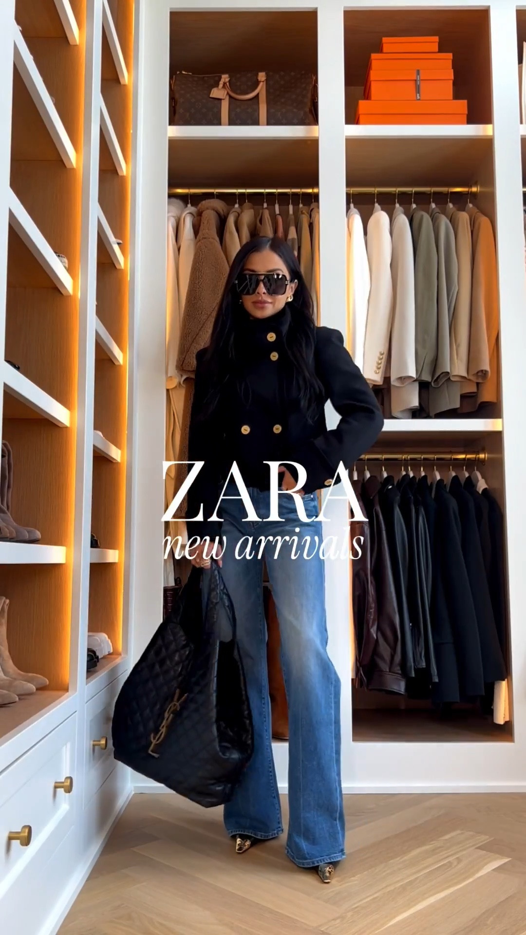 Zara new arrivals
Zara viral jackets wearing an XS
Mother denim wearing a 24 run TTS
Commando leggings wearing an XS
Amazon handbags
Amazon sunglasses 

#LTKSeasonal #LTKootd #LTKPetite