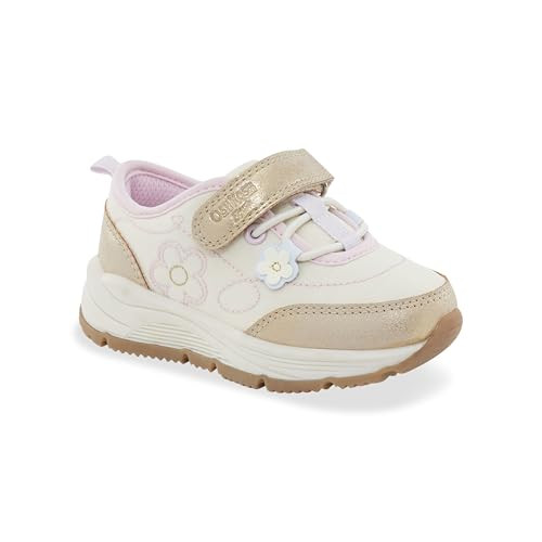OshKosh B'Gosh Unisex-Child Sienna Athletic TAN/Gold Size 12 | Amazon (US)