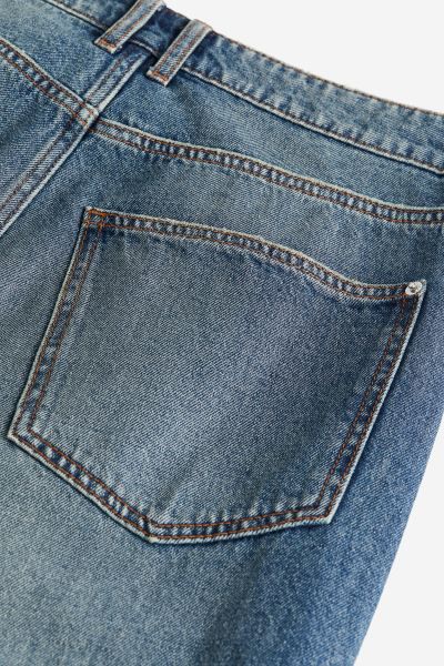 Baggy Low Jeans - Denim blue - Ladies | H&M GB | H&M (UK, MY, IN, SG, PH, TW, HK)